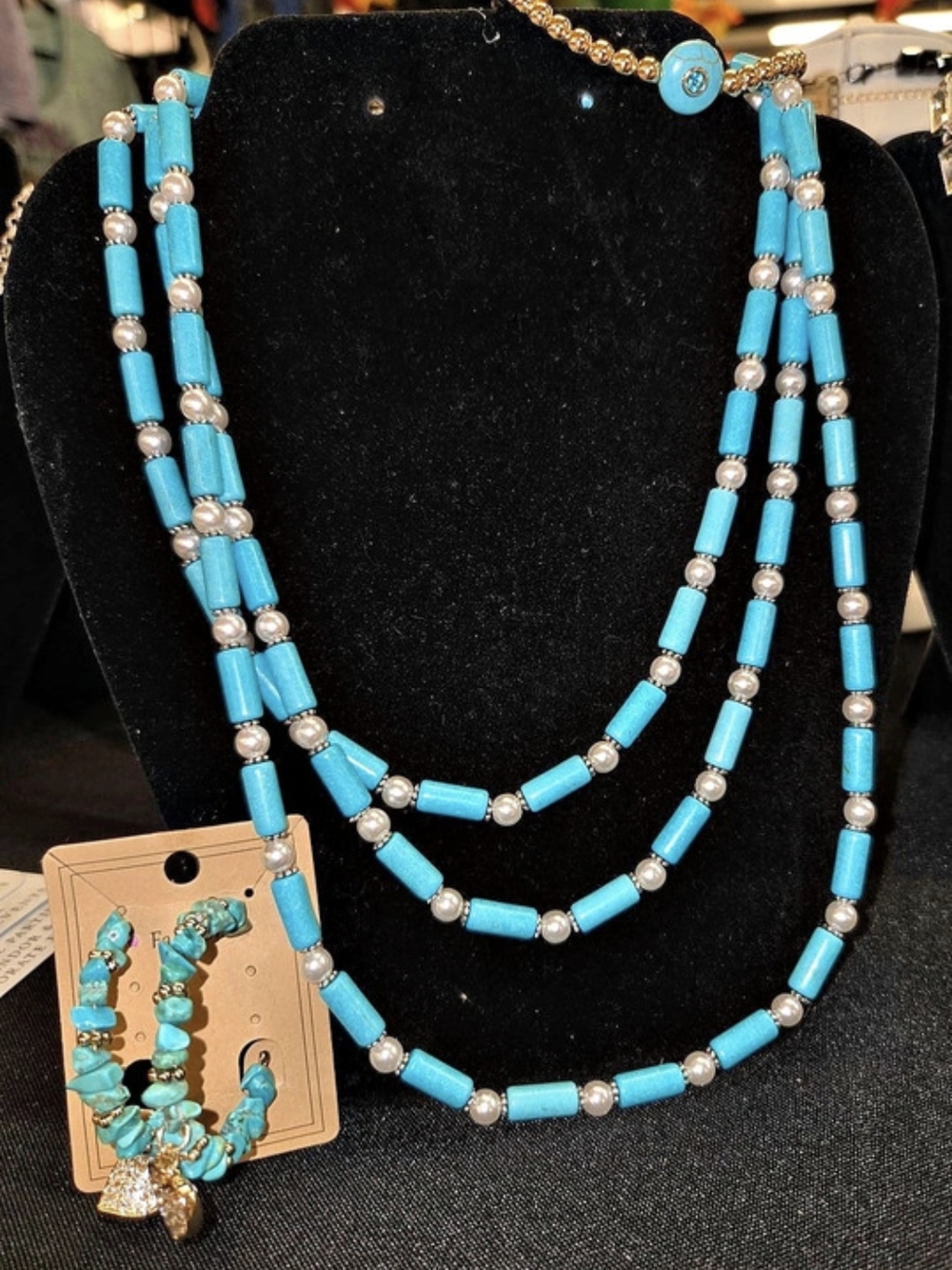Park Lane Tide 3-Layer Necklace & Earring Set; Summit Bracelet